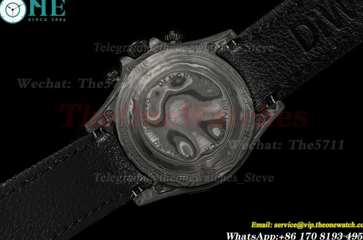 Daytona Carbon Black Diw Dial NY Skeleton N6F DD4801 40mm 0424